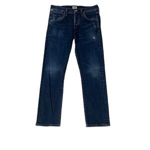 Citizens Of Humanity Women's Blue Denim Jean Straight Leg Pants Size 24